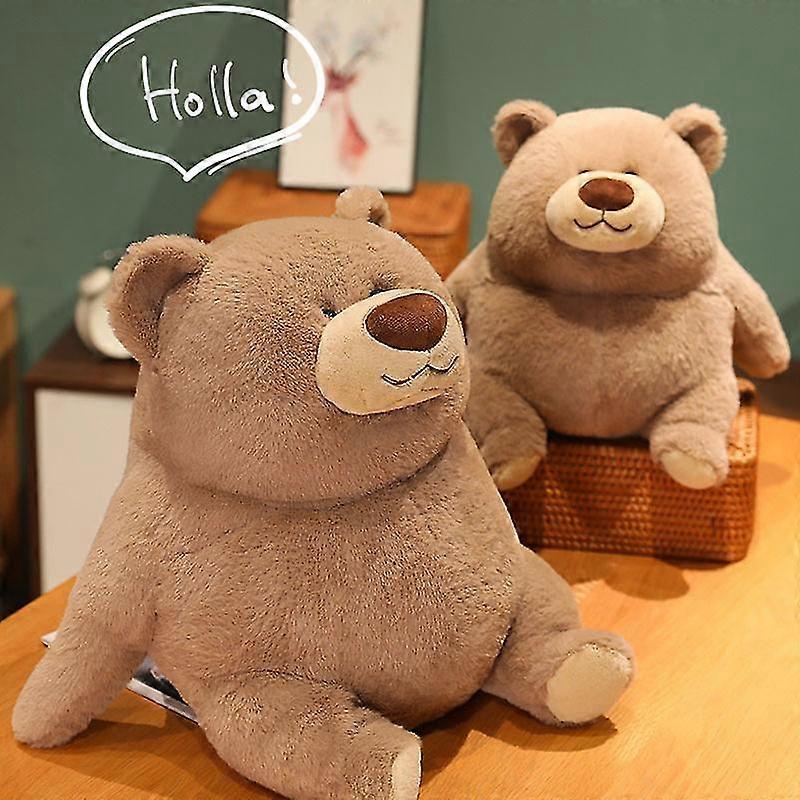 קוואי שומן פנדה קטיפה צעצוע רך ממולא דובון חיה בובת קטיפה קוואי עיצוב חדר צעצועי ילדים קטיפה חמוד מתנה לילדים ילדה