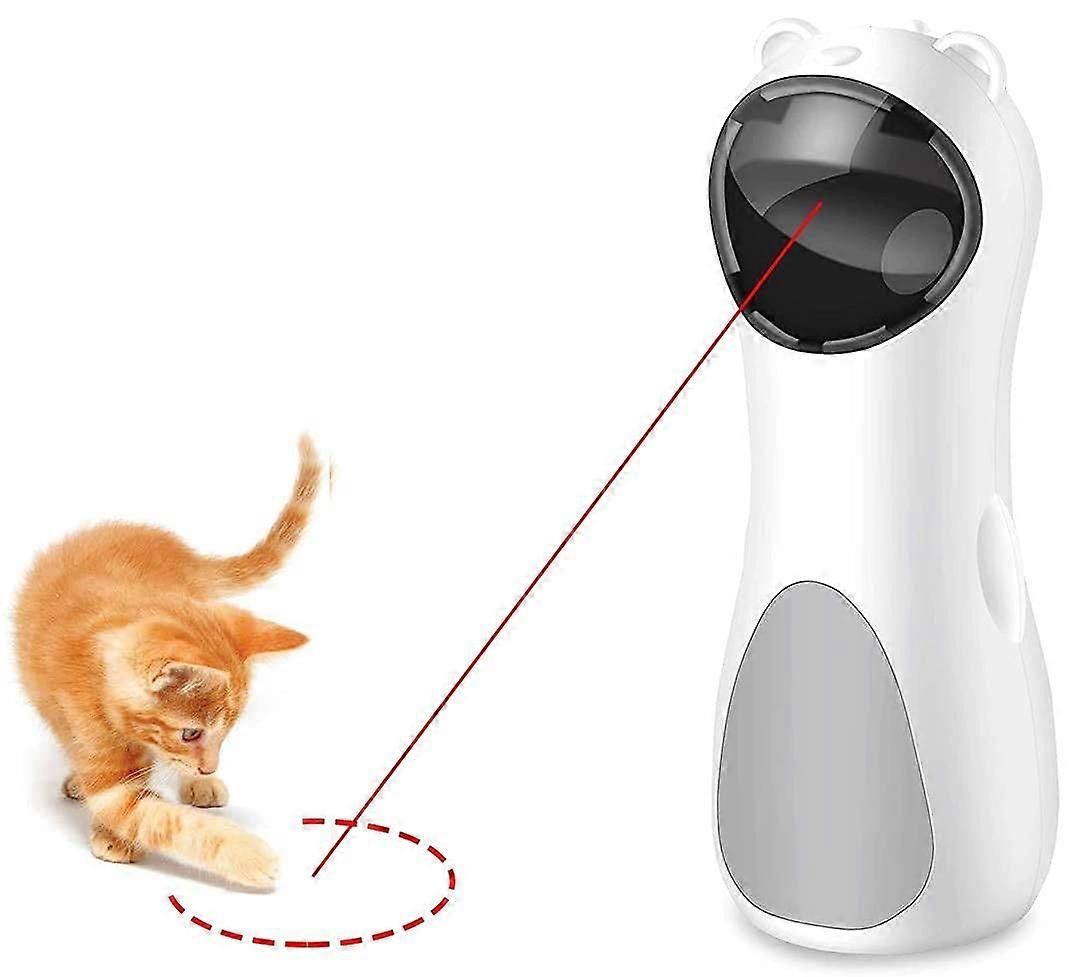 Cat Laser Toy Automatic, Interactive Laser Cat Toys Rotating Catch Training, Placing High