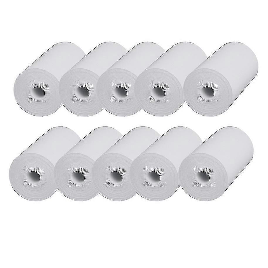 10ロール感熱紙キャッシュレジスターPosレシート用紙プリンタキャッシュレジ用57x30mm感熱紙