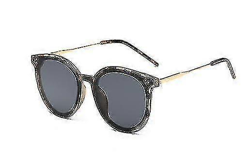 Retro kulaté sluneční brýle pro ženy Klasické trendy Oversized Rám Sunnies