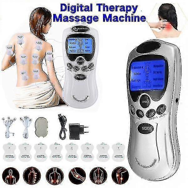Multifunctionele 8 modellen Tens Body Back Massager