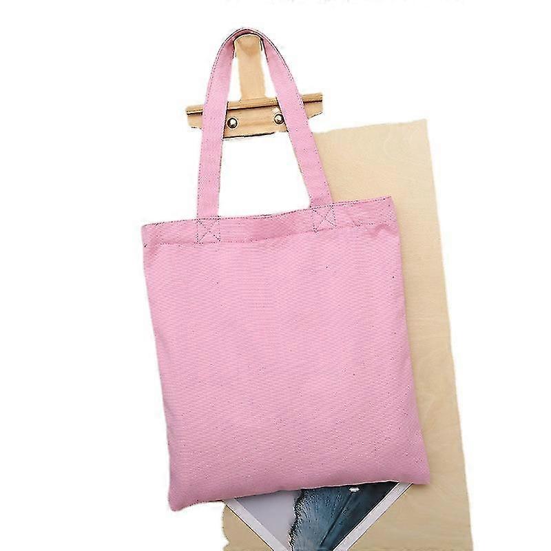 Mode Effen Kleur Canvas Shopper Bag Groot