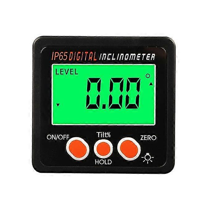 Digital Display Inclinometer Angle Measuring Ruler Mini Strong Magnetic Digital Inclination Box Digital Display Level
