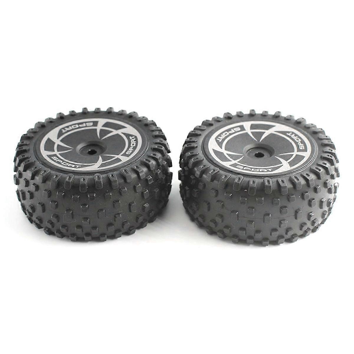 2pcs Remote Control Car Tire Parts for 144016 After Wheel Set (Wide) Wearing Parts Tire