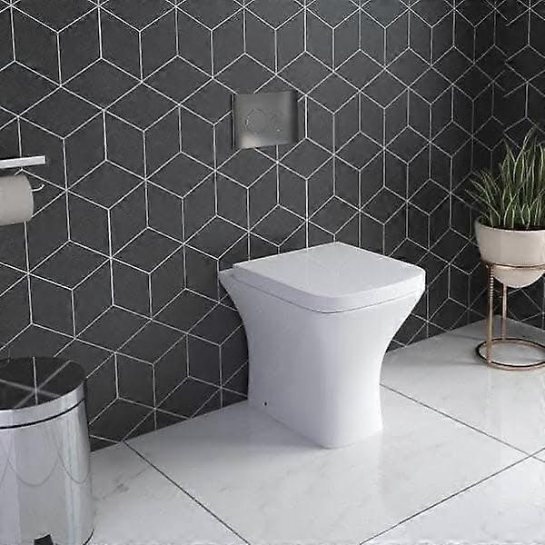 Petite Modern Flooratanding Bathroom Suite