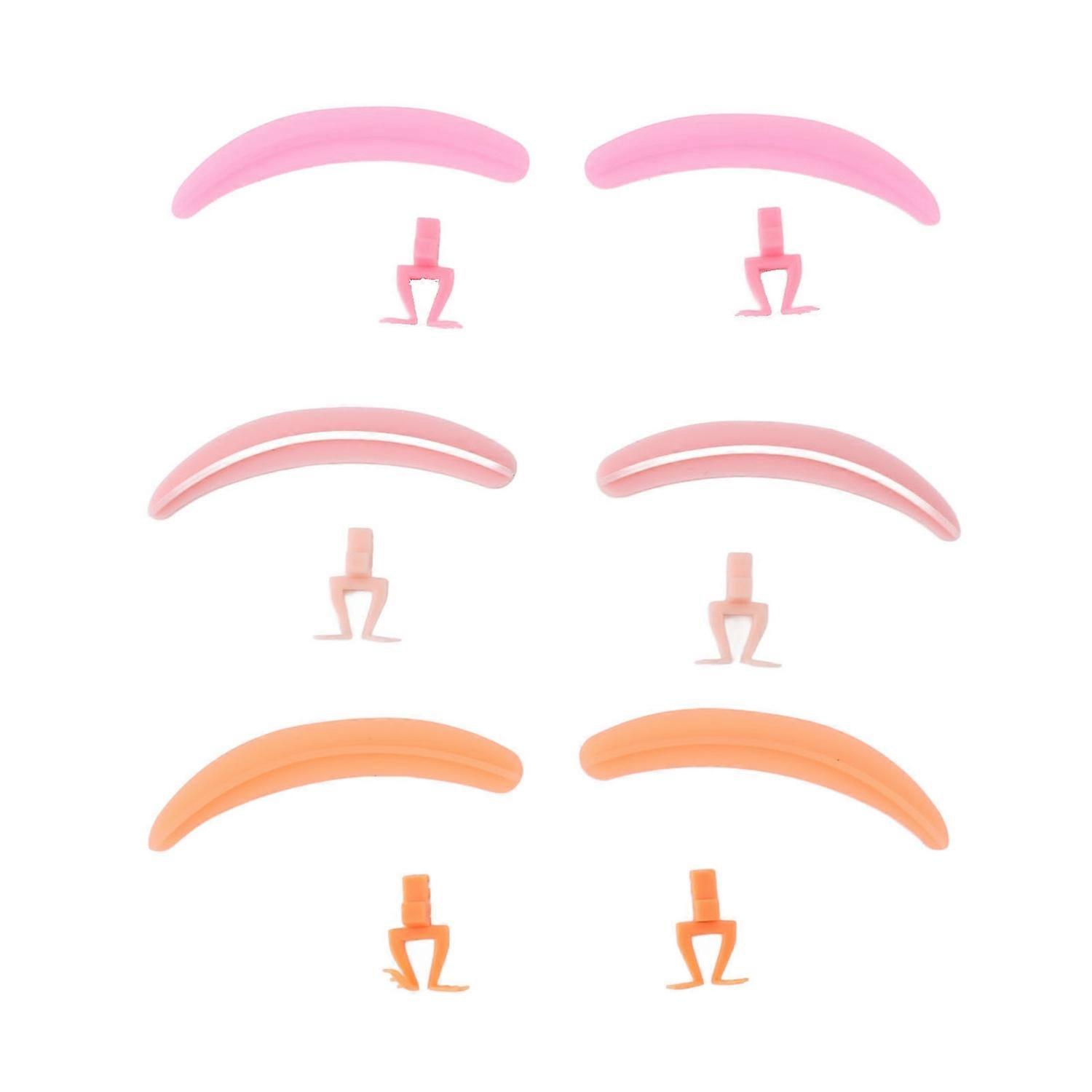 3 Set Eyelash Separator Silicone Washable Reusable Eyelash Extension Lash Isolation Helper for Beaut