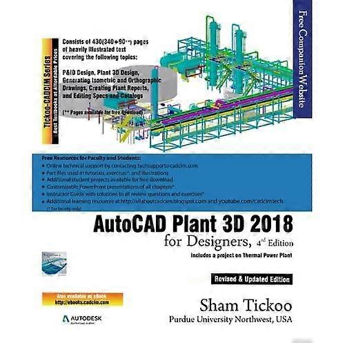 AutoCAD Plant 3D 2018 for Designers