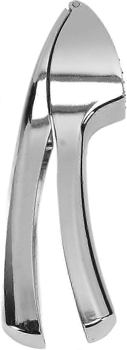 Garlic press, multi-function manual zinc alloy garlic press with handle suitable