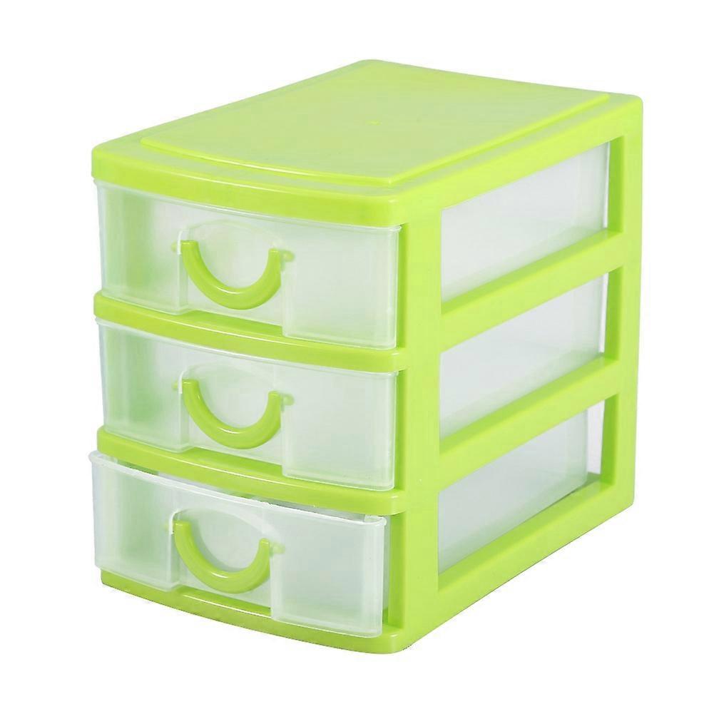 3-Layer Drawer Organizer Jewelry Makeup Storage Case