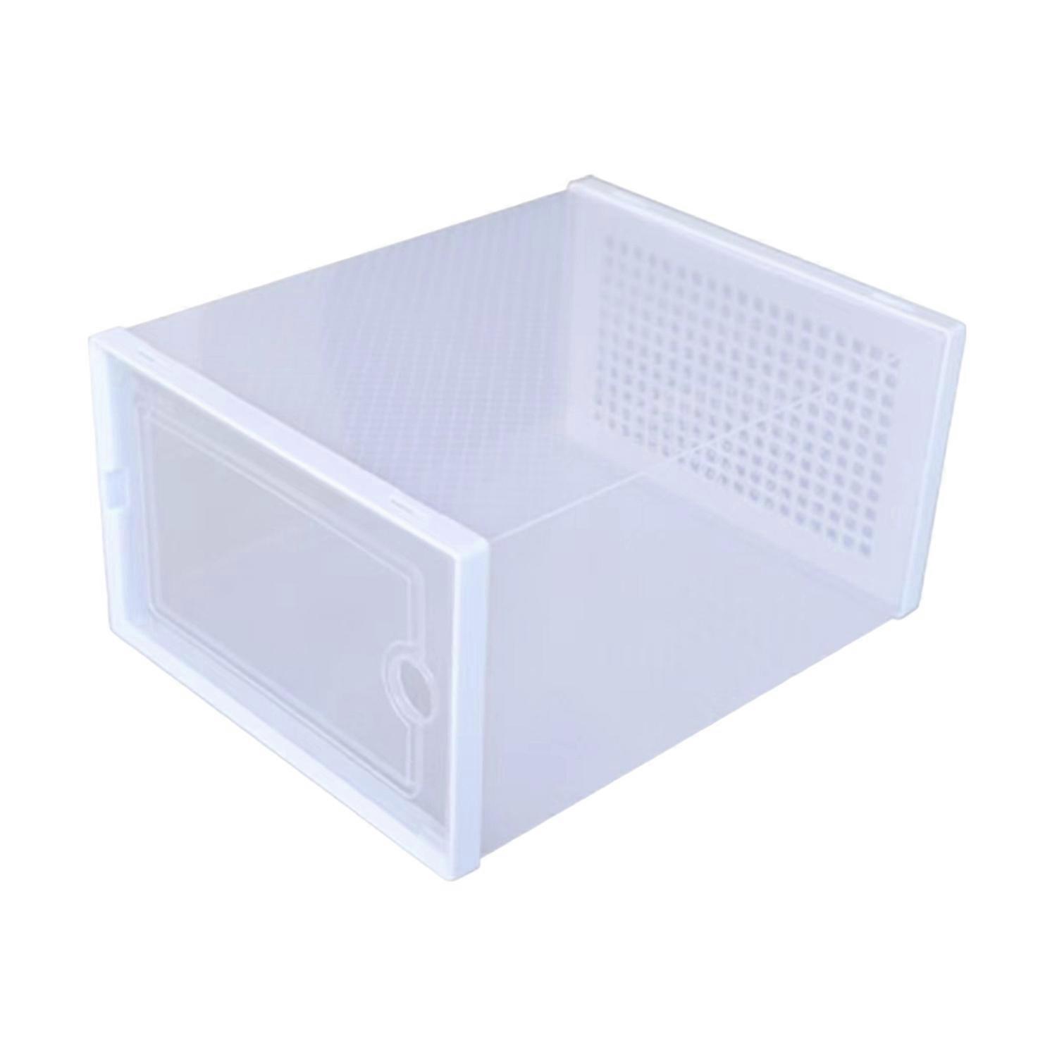 Transparent Shoe Box Internal Ventilation Stable Smooth Corners Clear Design Non-Shaking Saving