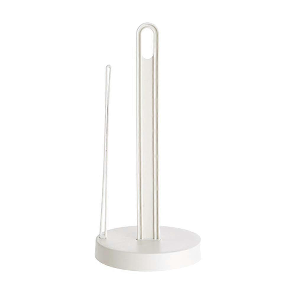 Countertop Paper Towel Rack - Compact Kitchen and Bathroom Storage Solution in Stainless Steel for Easy Access