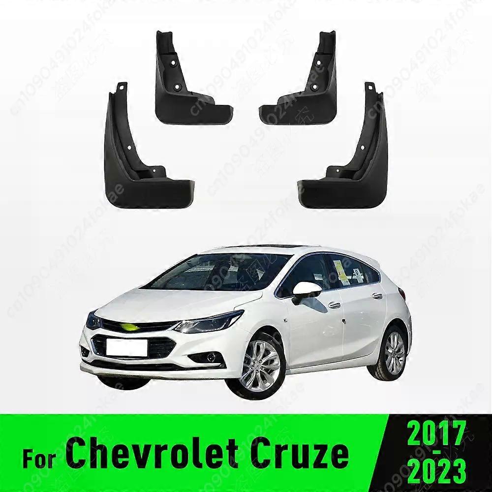 シボレークルーズ2017-2023、2018、2019、2020、2021、2022フェンダー、マッドフラップ、ガード、スプラッシュ、フラップ、マッドガード、カーアクセサリー、エクスクルート、マッドガード、カーアクセサリー、エクスクルートー、マッドガード、