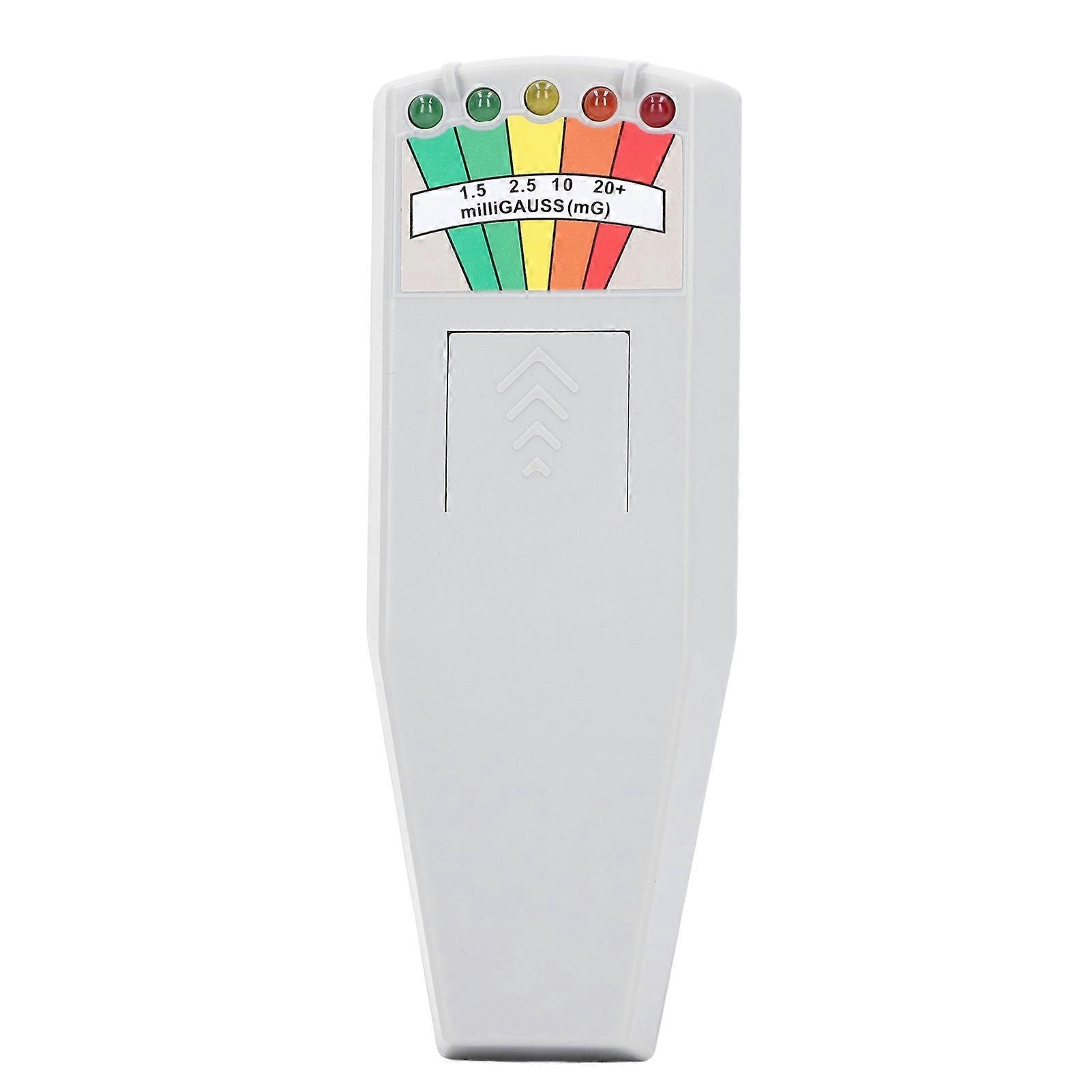EMF Meter Radiation Detector 5 LED Magnetic Field Electromagnetic High Frequency Ionizing Ghost Hunting Tester