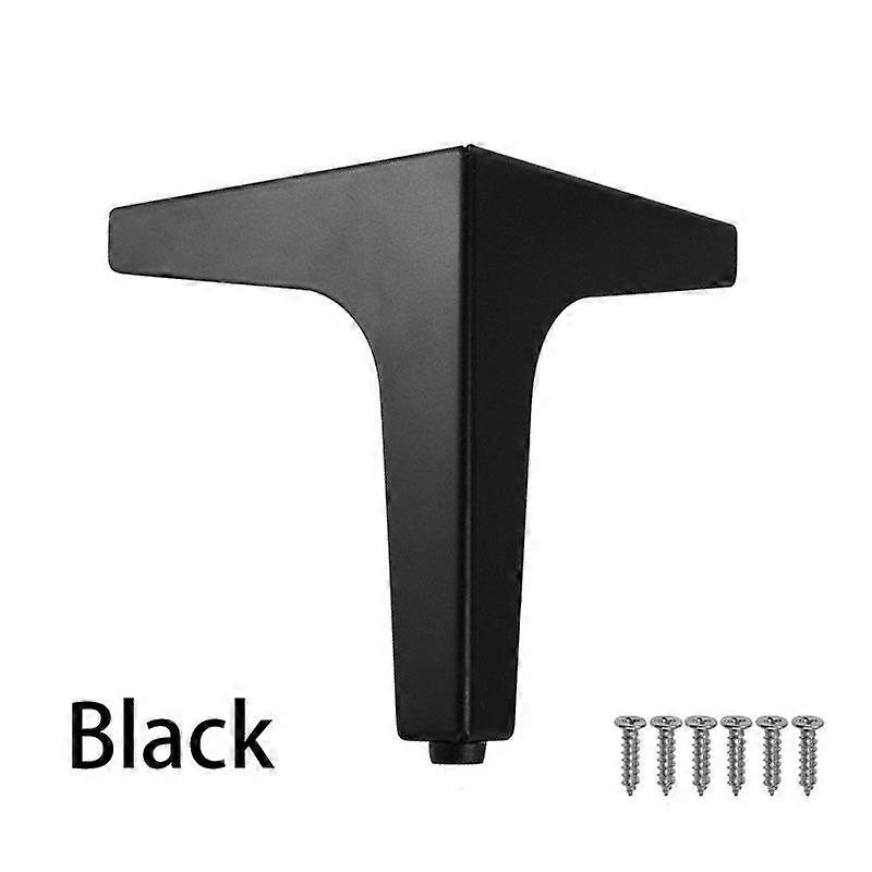 4Pcs Hardware Furniture Foot Metal Polished Plating Furniture Sofa Legs Table Cabinet Cupboard Feet