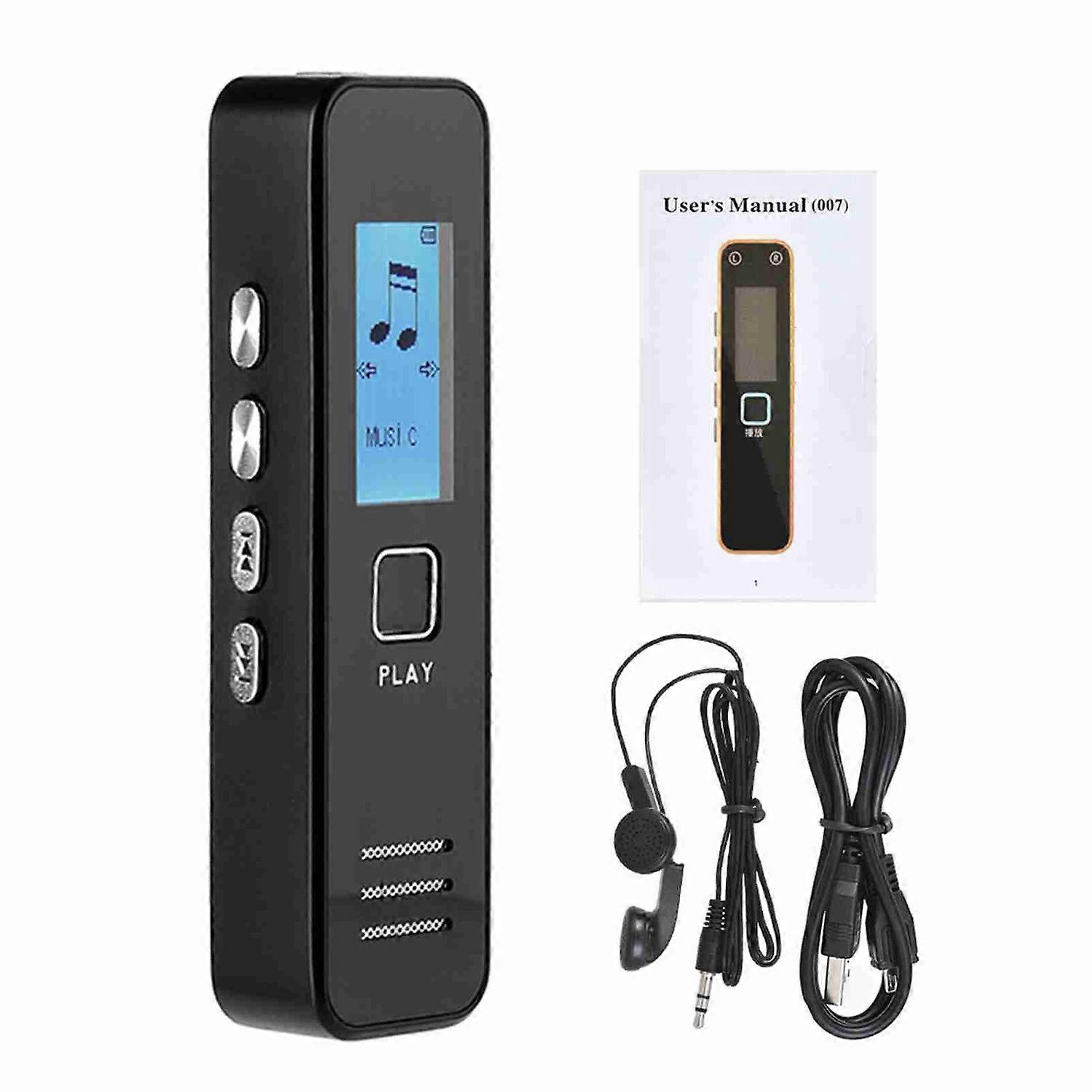 Digital Voice Recorder Audio Dictaphone MP3 Player USB Flash Disk for Meeting