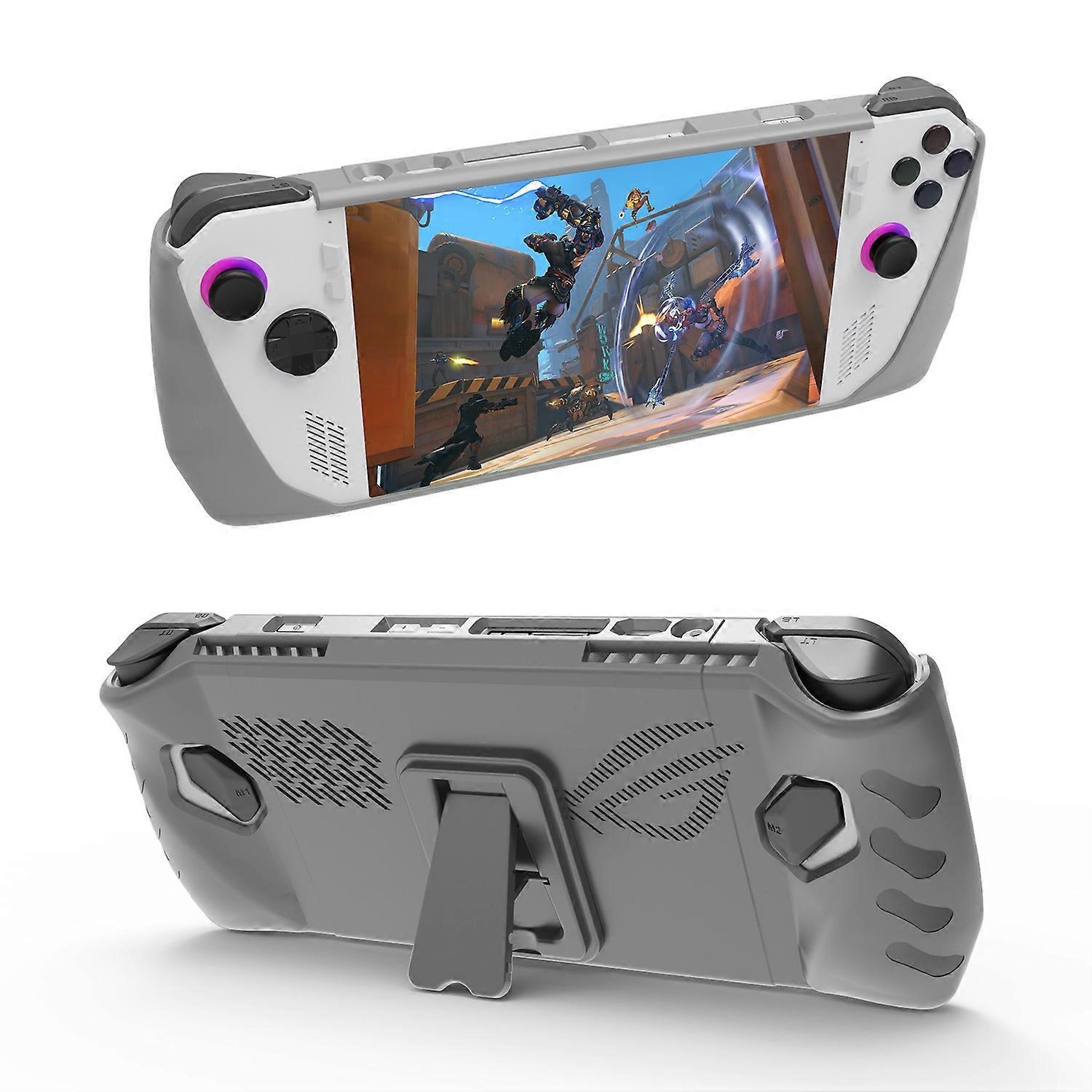 JYS JYS-RA008 For ASUS ROG Ally TPU Protection Case Anti-Slip Game Console Sleeve with Back