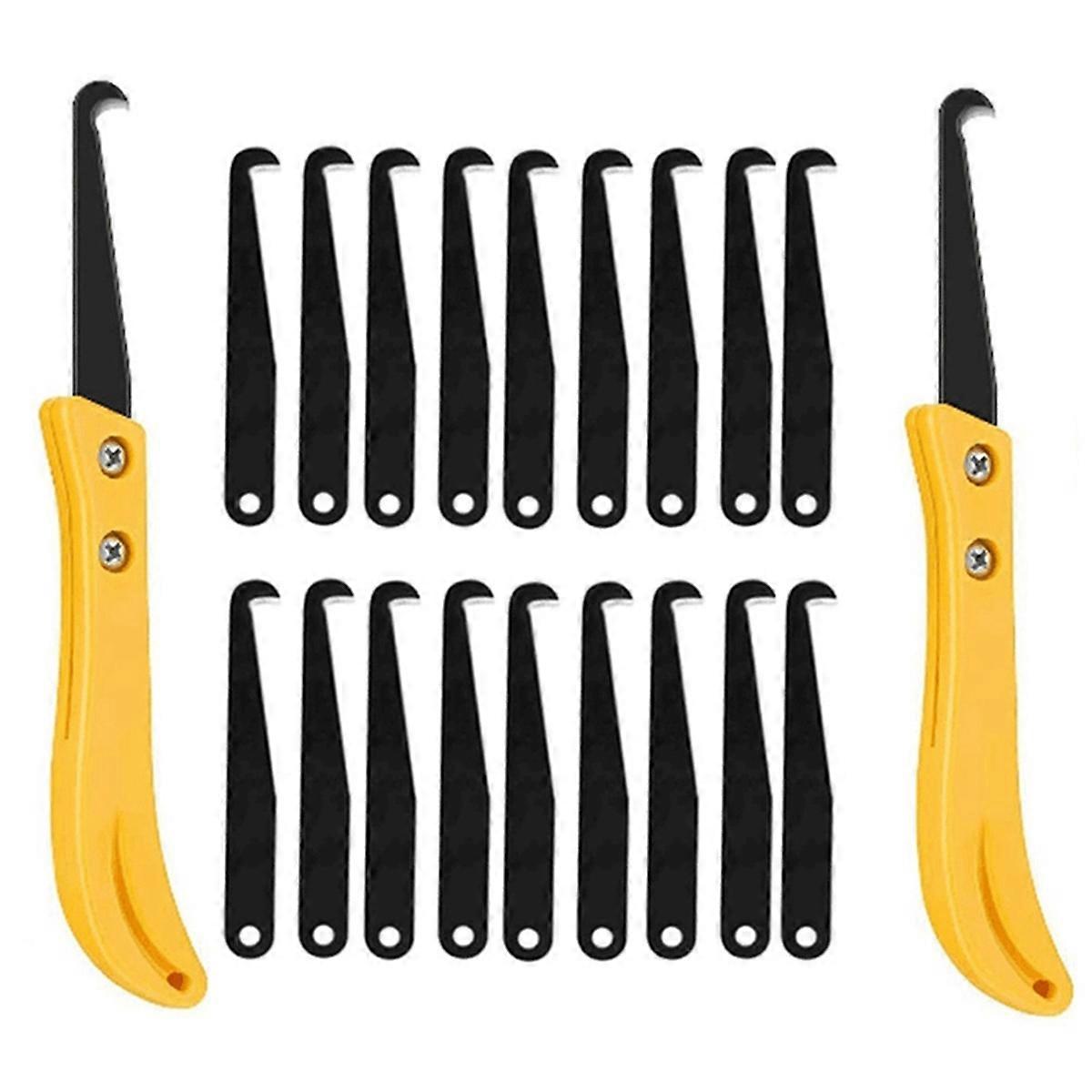 22-Piece Set Joint Cleaner Professional Tile Joint Saw Blade Floor Tile Stain Grout Remover Edge Trimming Tools