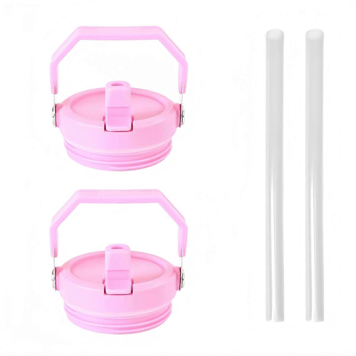 30oz Tumbler Flip Straw Lid Replacement for IceFlow Adventure Quencher Reusable Tumbler Lids F