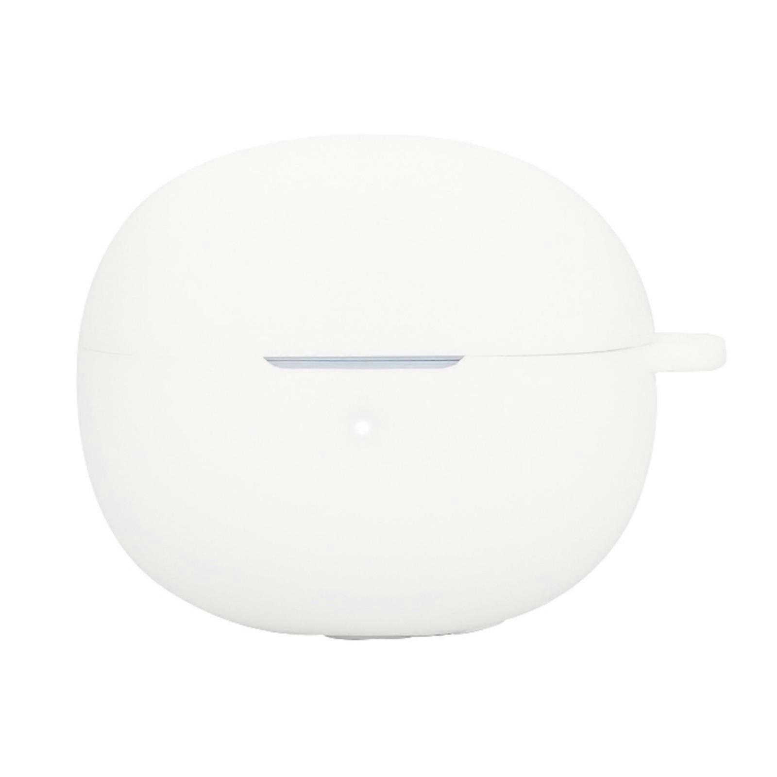 Shockproof Shell Earbud Sleeve Scratchproof Housing Antidust Washable Soft Cover Protective Case For 1 More Ear Clip S20 White