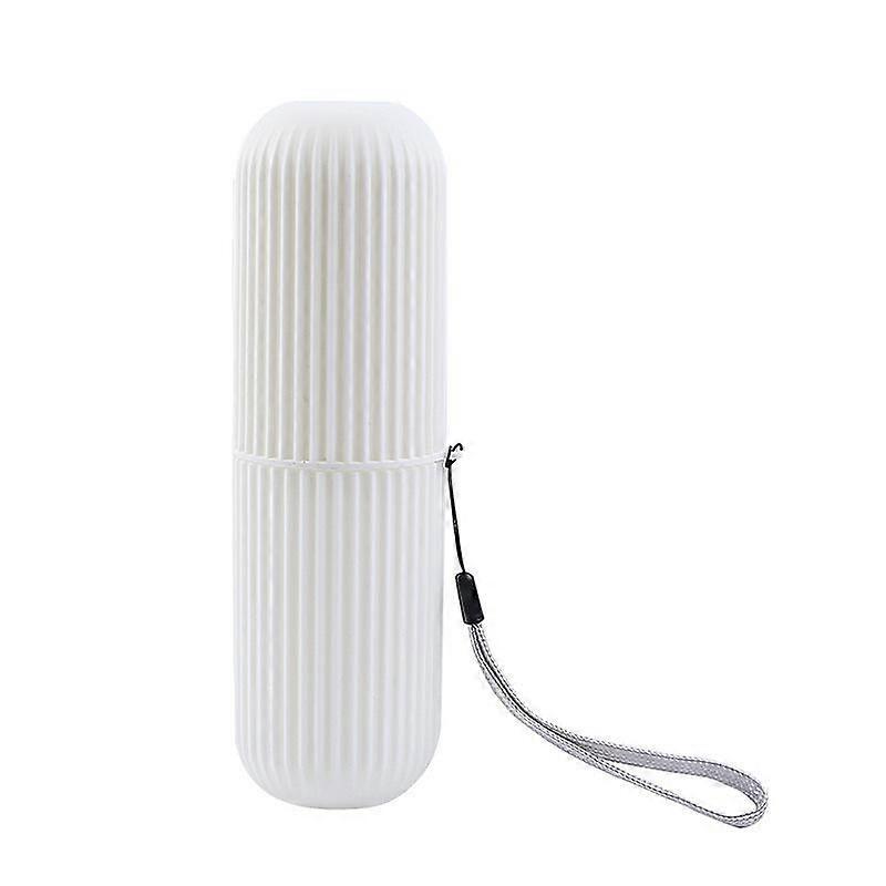 Simple For travel Mouthwashing Cups Cylinder Storage box Toothpaste Storage Box Toothbrush Holder Plastic Portable Brushing Cups beads
