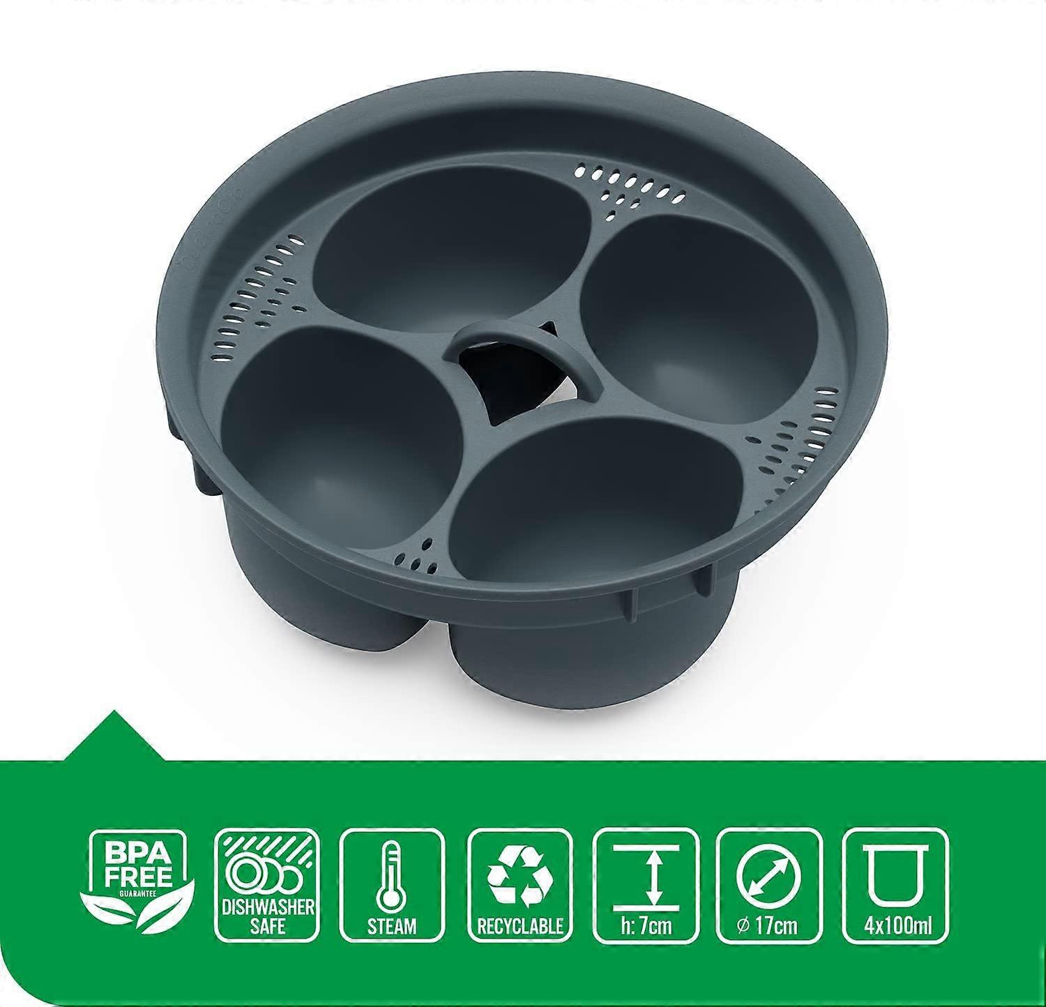 Egg Cooker, 4-in-1 Steamer