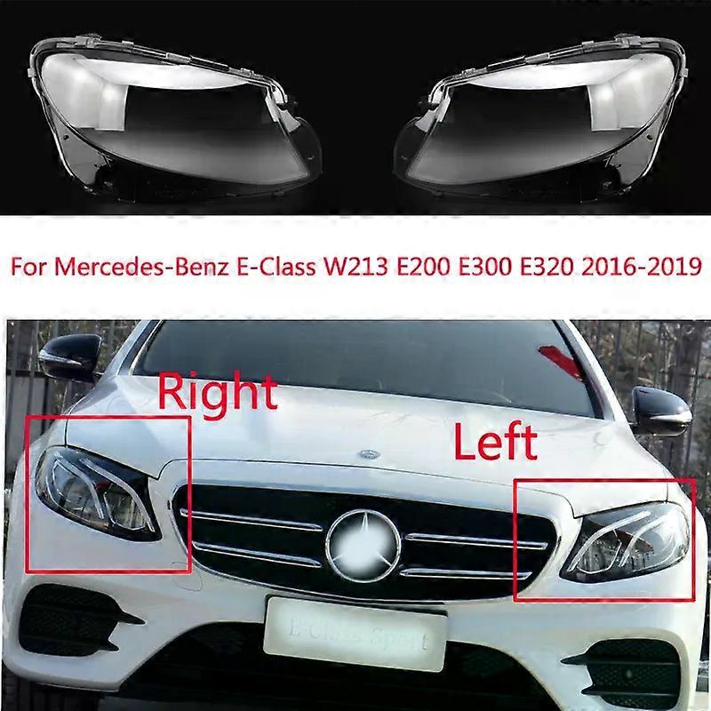 Car headlights glass lamp shade shell headlights lamp cover compatible for  - E-Class W213 E200 E260 E300 E400 2016-2020