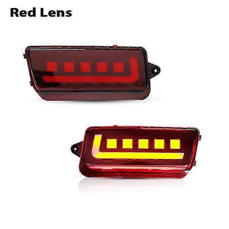 Be suitable for For Jeep Grand Cherokee 2005 2006 2007 2008 2009 Car LED Rear Bumper Reflector Light Tail Sequential Auto Turn Signal Brake Lamp