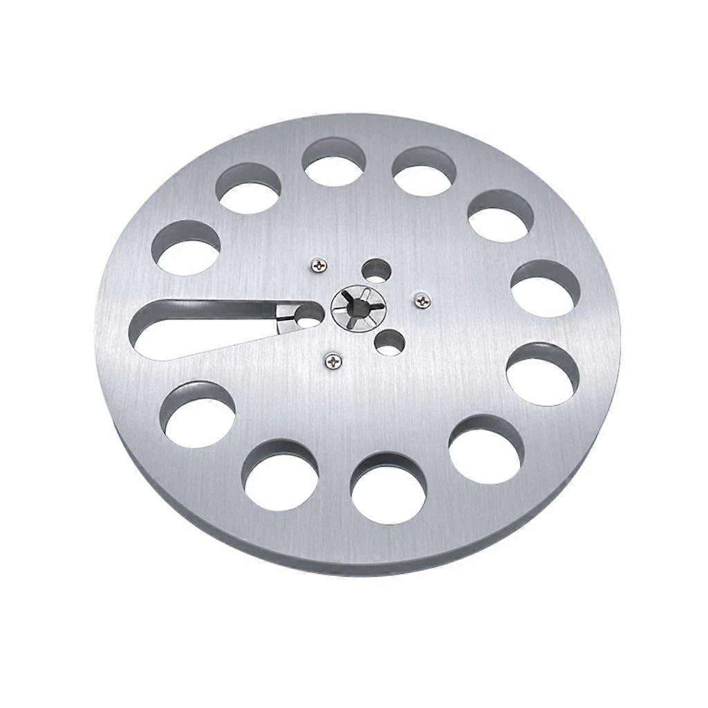 Bobine de bande magnétique robuste de 7 po - bobine vide en aluminium robuste avec 12 trous