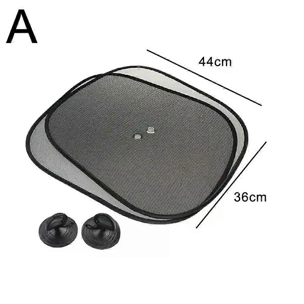 1/2PCS Car Side Window Sun Shades UV Protection Protect Curtain Mesh Universal Front Window Accessories Auto Rear Privacy R1M7