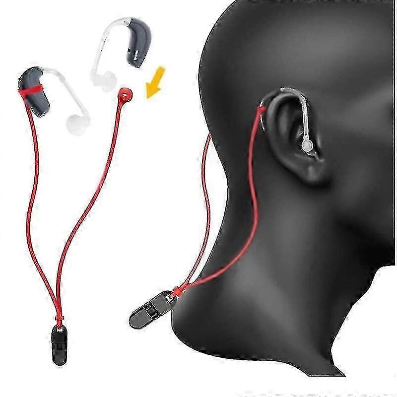 حزام حامل سماعة أذن من السيليكون عالي الجودة، حبل مضاد للضياع، خالٍ من التشابك، مناسب للأطفال