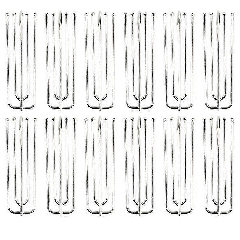 Apply 40pcs Curtain 4-Prong Net Curtain Curtain 4-prong Hooks Net Curtain Curtain Accessories Four-Claw Hook Hardened Four-Prong