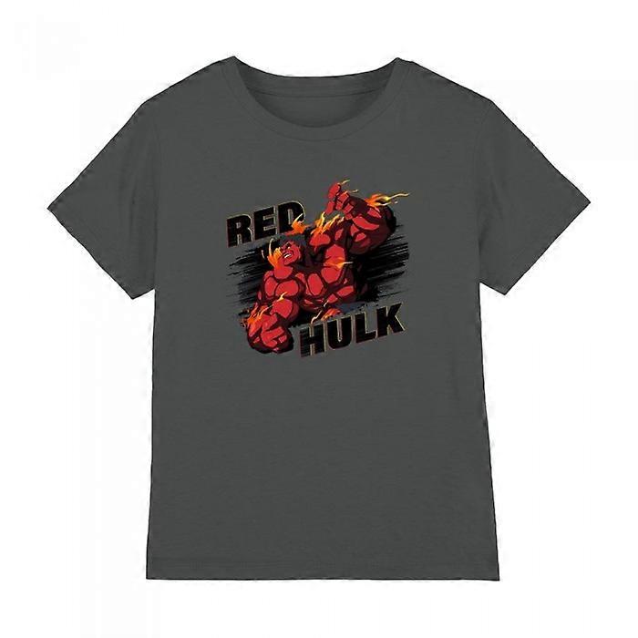Marvel Childrens/Kids Red Hulk Fire T-Shirt