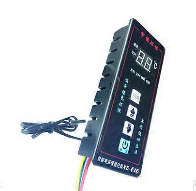 220v 16A Remote-controlled High-precision Electronic Smart Temperature Controller for Electric Heating (White)