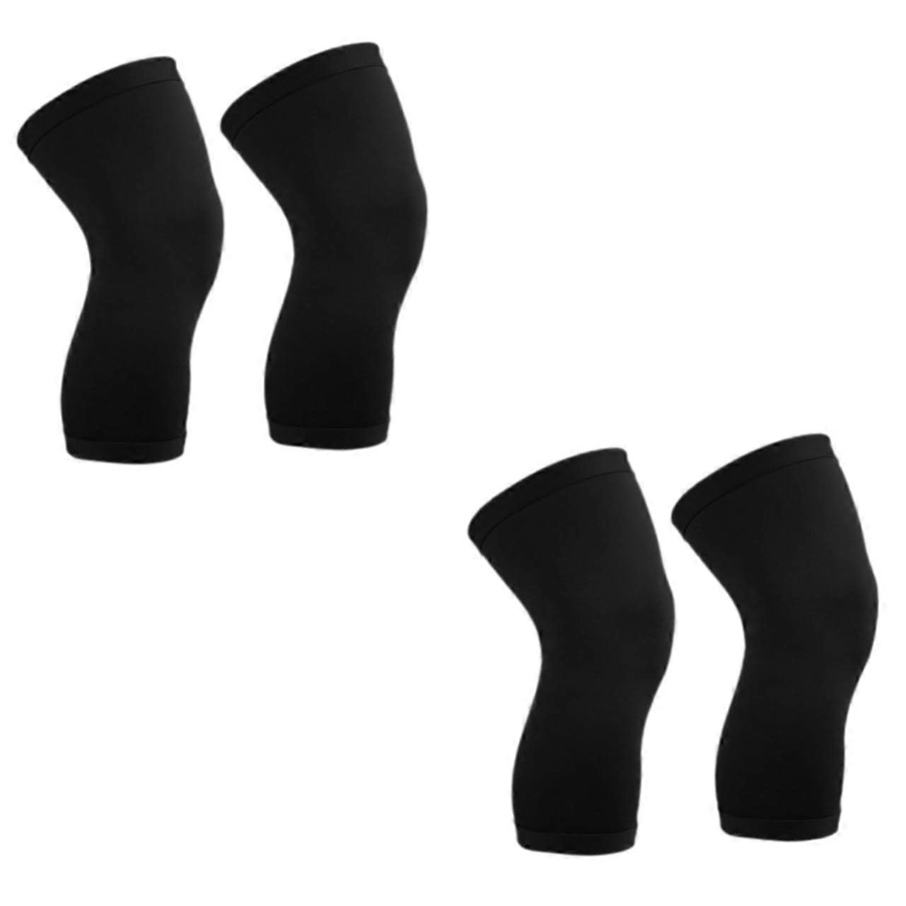 Compression Knee Brace for Running | Elastic Knee Sleeve for Men and Women | Multi-Function Gym Braces for Fitness Support