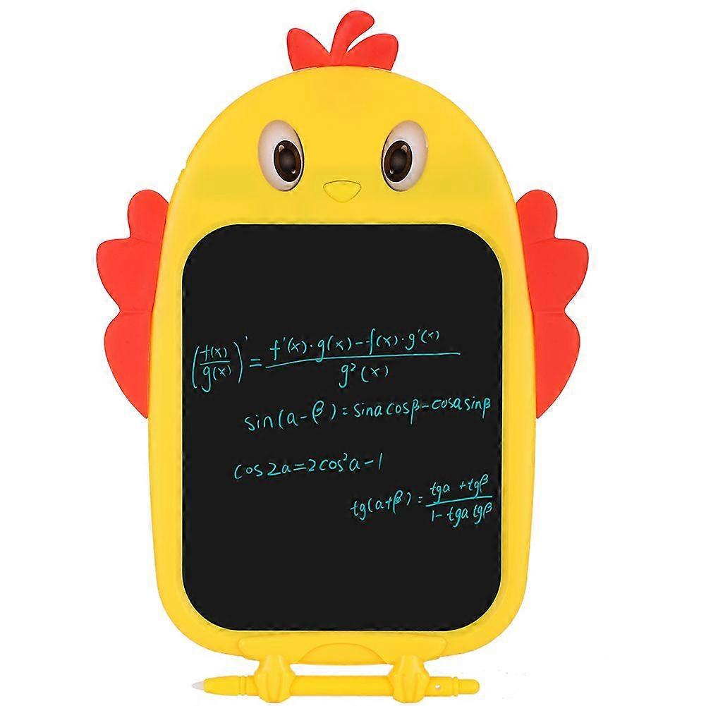 LCD Writing Tablet for Kids, Cartoon Chicken Pattern Drawing Board