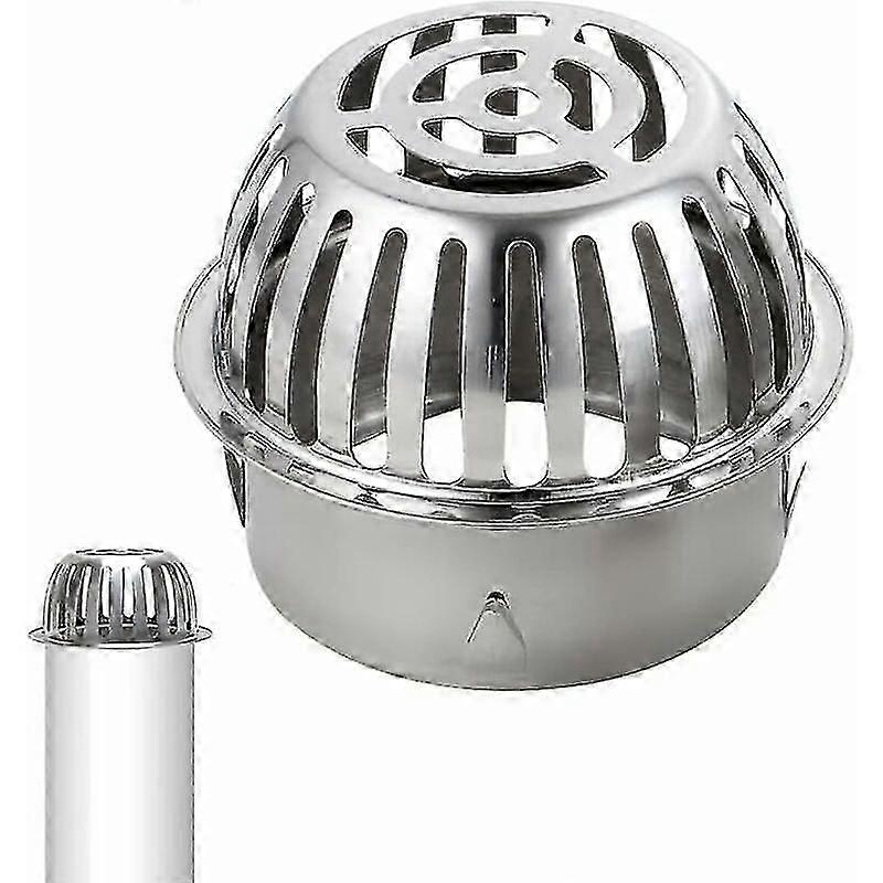 (diameter: 75mm304 rustfritt stål Gutter Leaf Guard - Gutter Guard - Leaf Catcher Filter For takrør, løv, mose