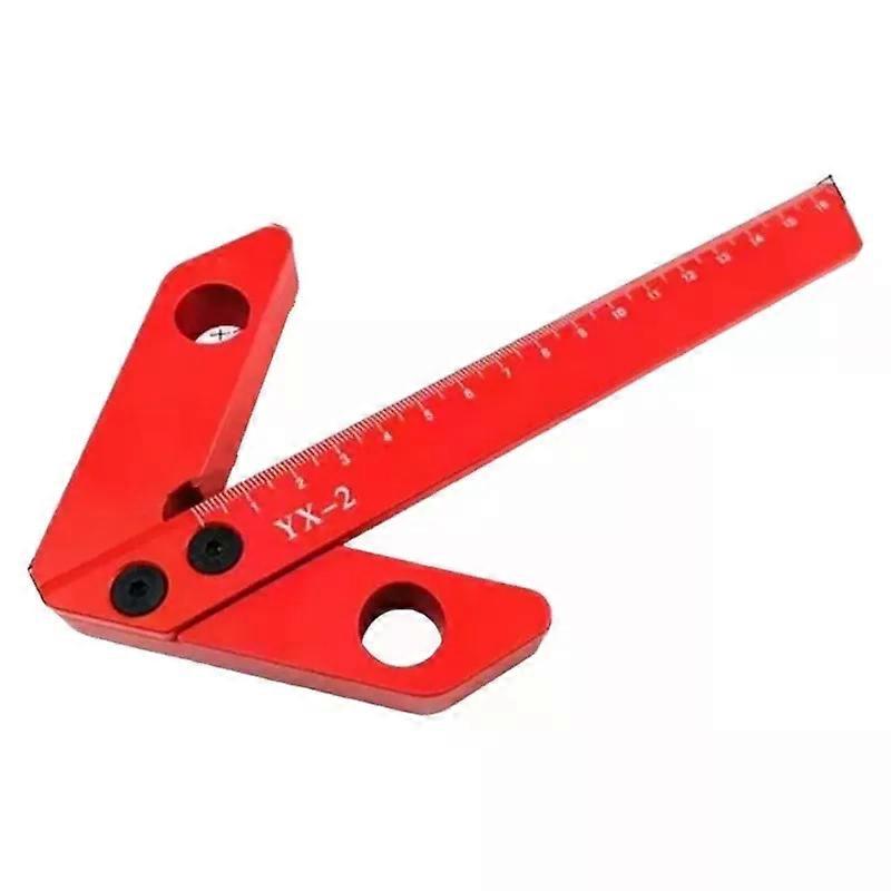 45/90 Degree Right Angles Line Gauge Center Finders Center Measuring Tool Center Square Carpenter Ruler