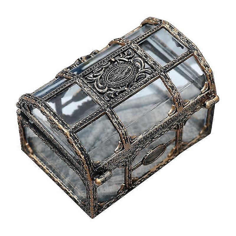 Plastic Pirate Transparent Gem Storage Box