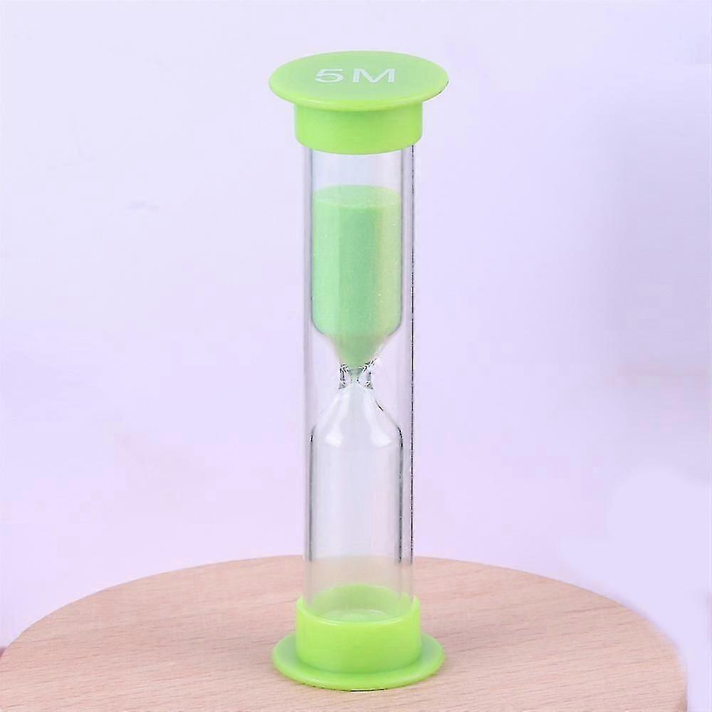 mini plast timglas sand timer liten heminredning prydnad
