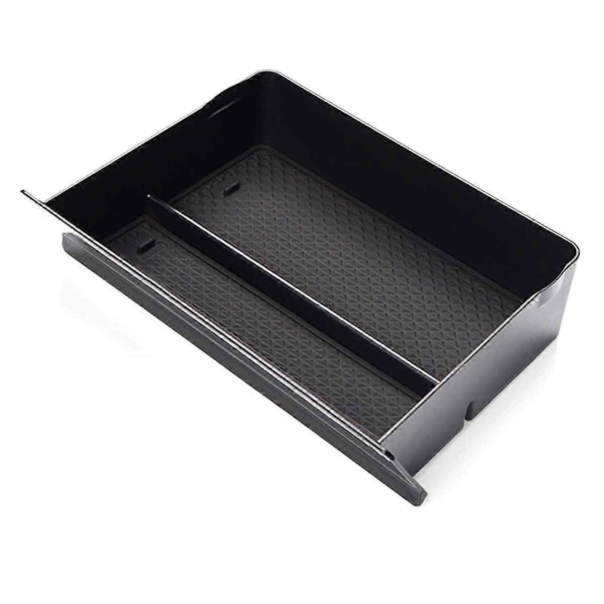 for Tesla Model S/Model X Center Console Drawer Box, Center Console Cubby Drawer Storage Box for Tesla Model S/Model X 2012