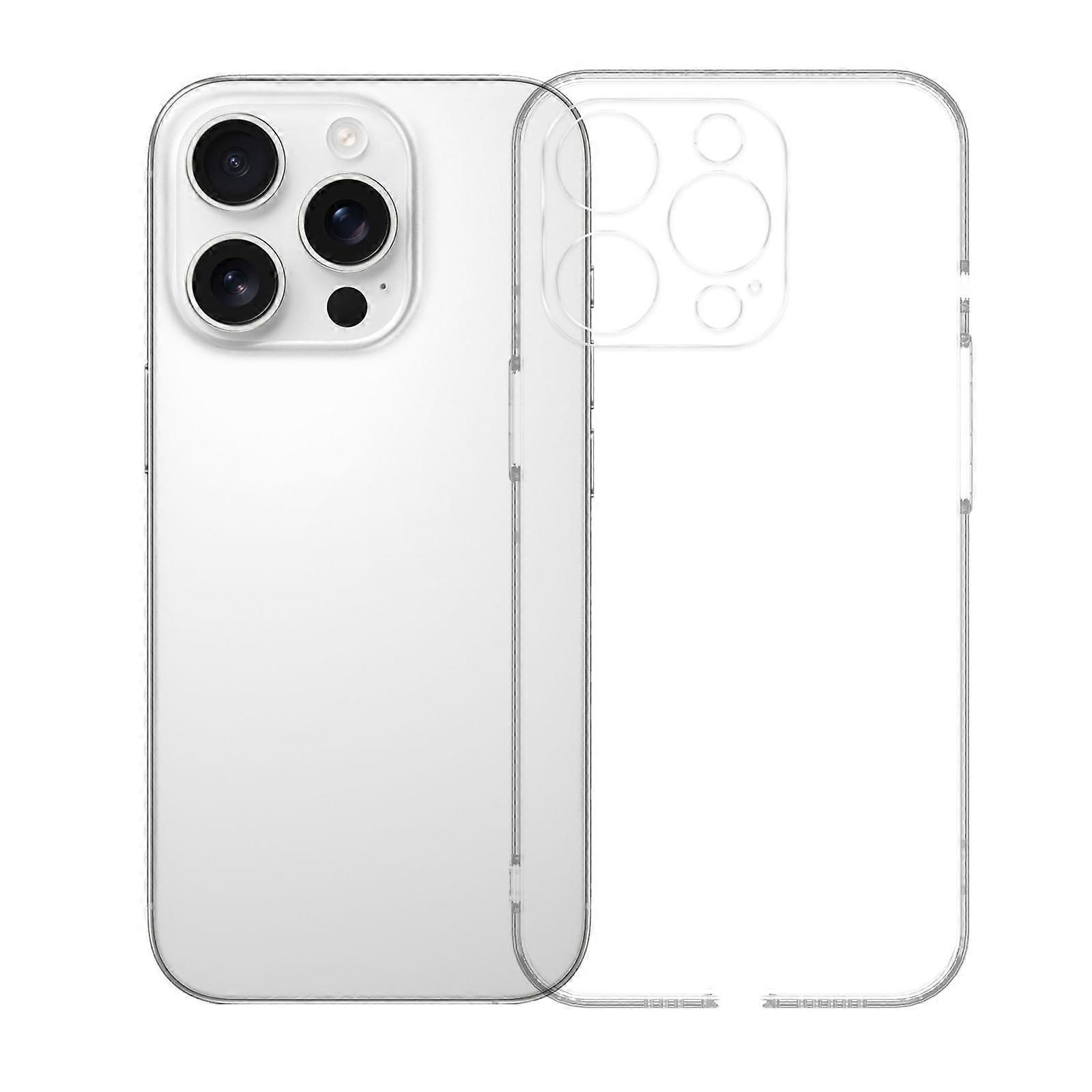 Transparency TPU Phone Case For iPhone 15 Pro Max
