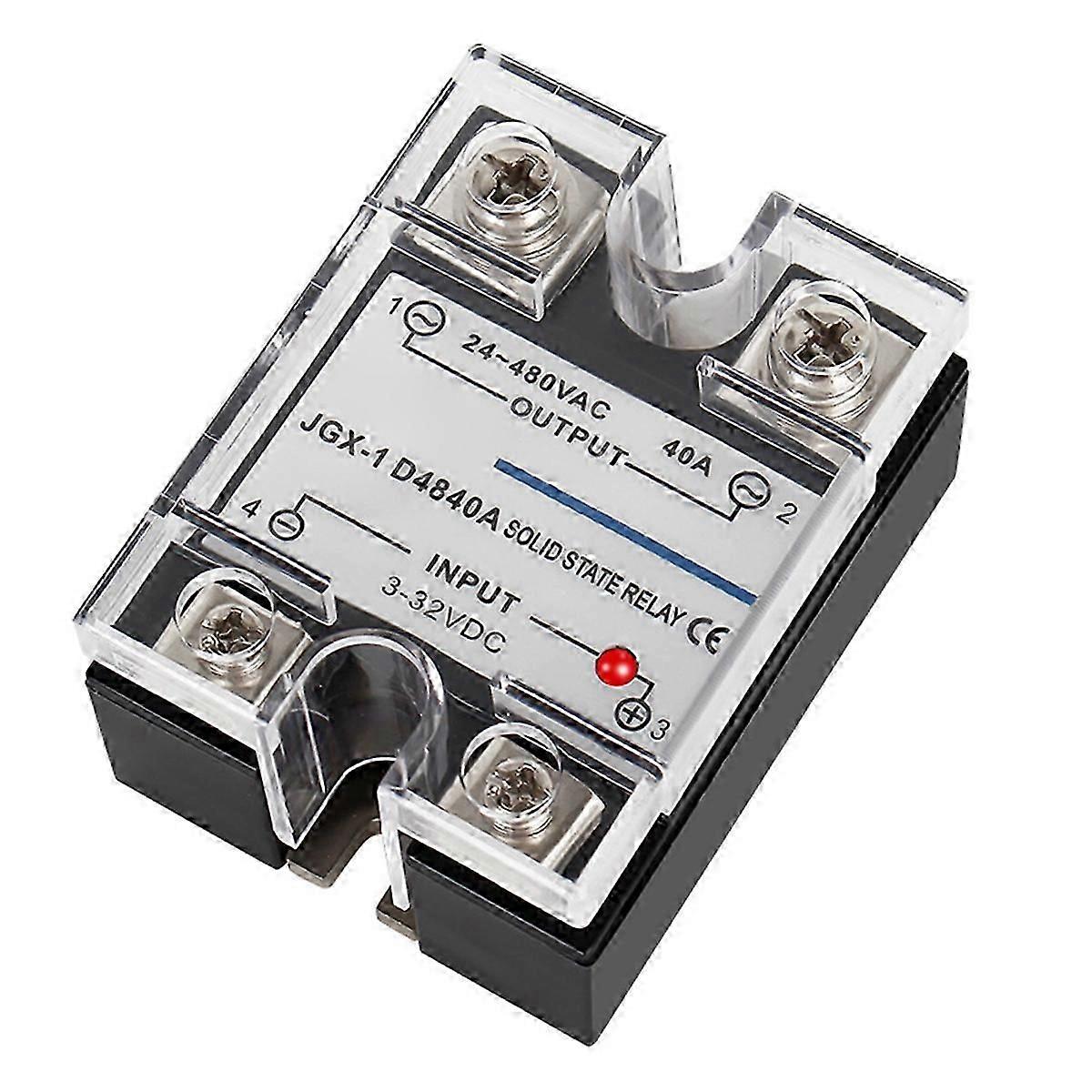 Single Phase Solid State Relay Single Phase SSR DC Control AC Solid State Relay