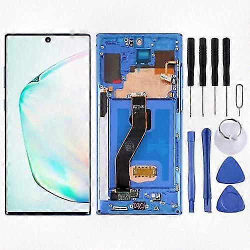 Original LCD Screen for a certain brand Galaxy Note10 4G/Note10 5G Digitizer Full Assembly with Frame