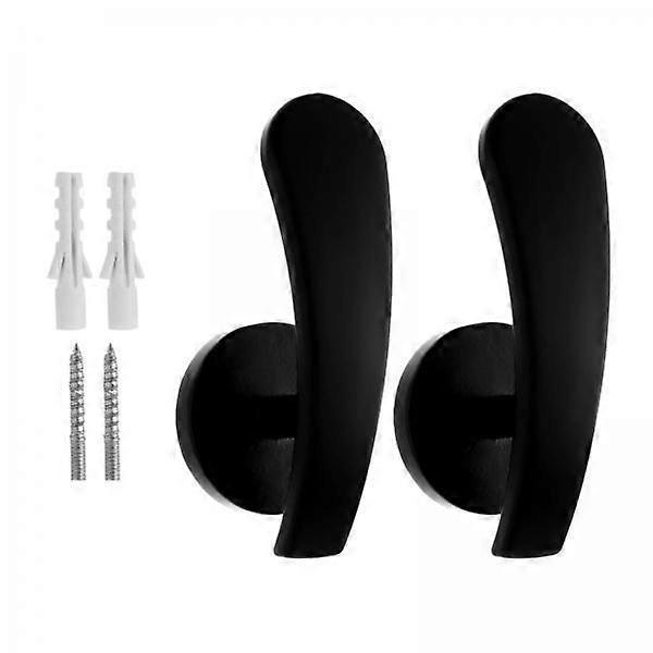 6x 2ピースカーテンホールドバック、壁掛けフックカーテンタイバック、ネジ付き