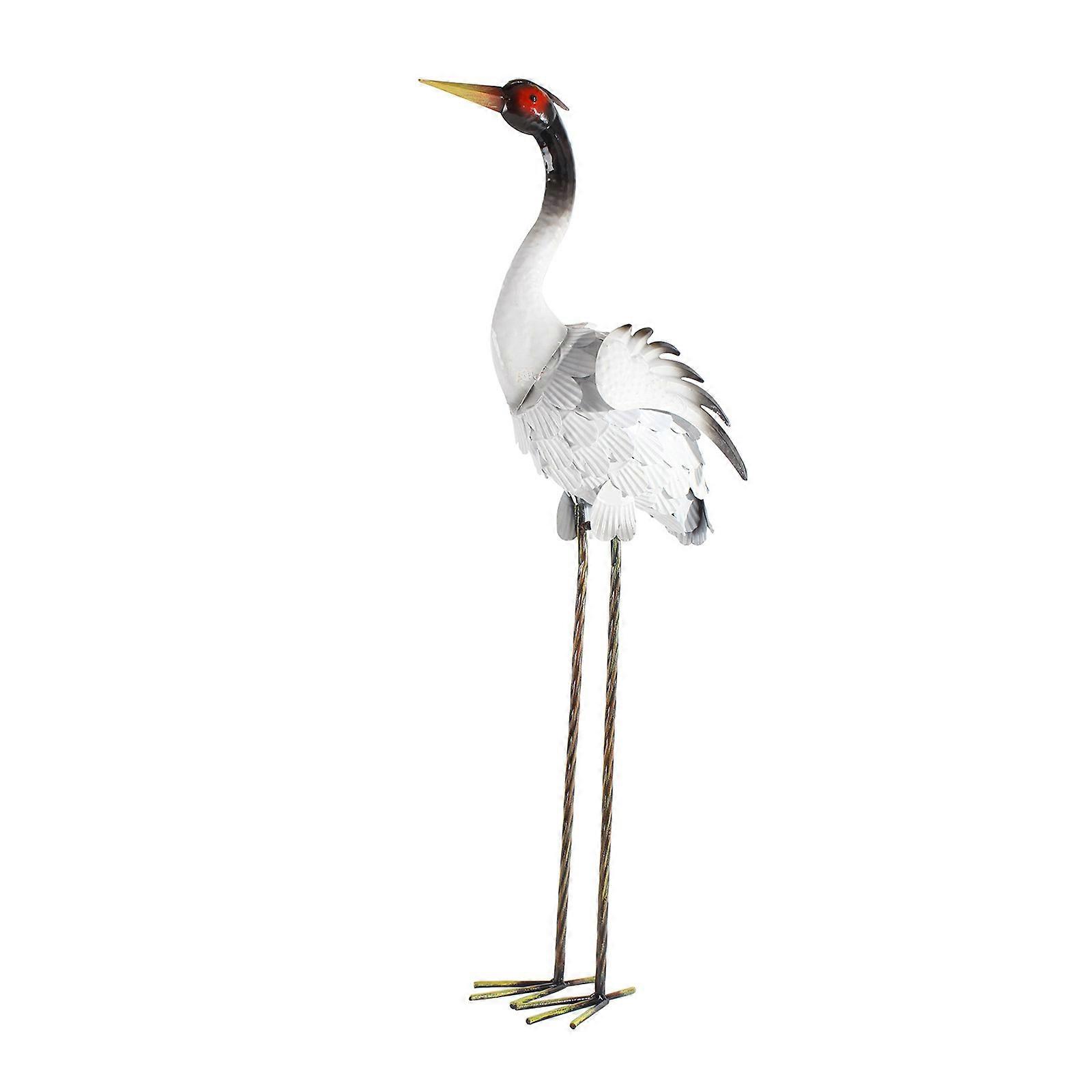 Majestic Artistic Metal Statues Garden Sculptures Outdoor Landscape Naturalistic Lawns Accent Bird Deterrents Decoration