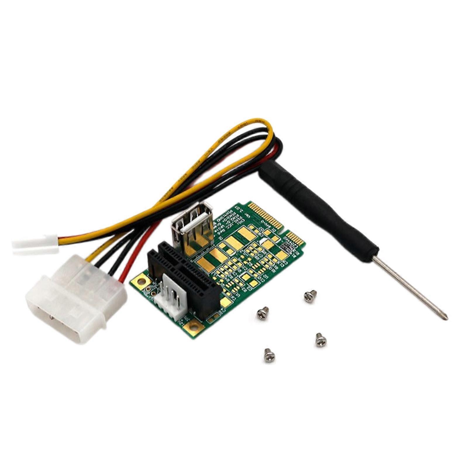 PCIE σε μικροσκοπικούς μετατροπείς PCIE Κάρτα Βολική σύνδεση PCIE σε μικροσκοπικούς προσαρμογείς καρτών PCIE Θύρα USB PCIE 1x / 4x / 8x