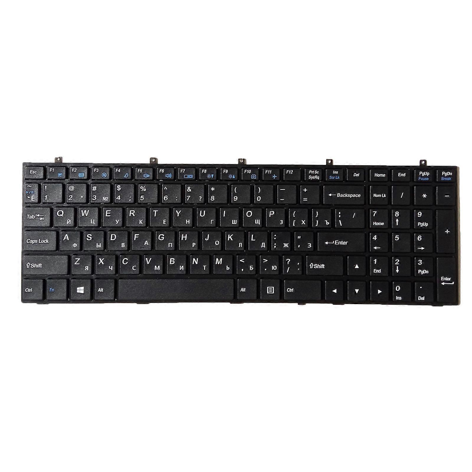 New US Layout English Laptop Keyboard For CLEVO W370ET W350ET W370SK W350ST SK W355ST W370ST, Black Notebook Keyboard Multicolor