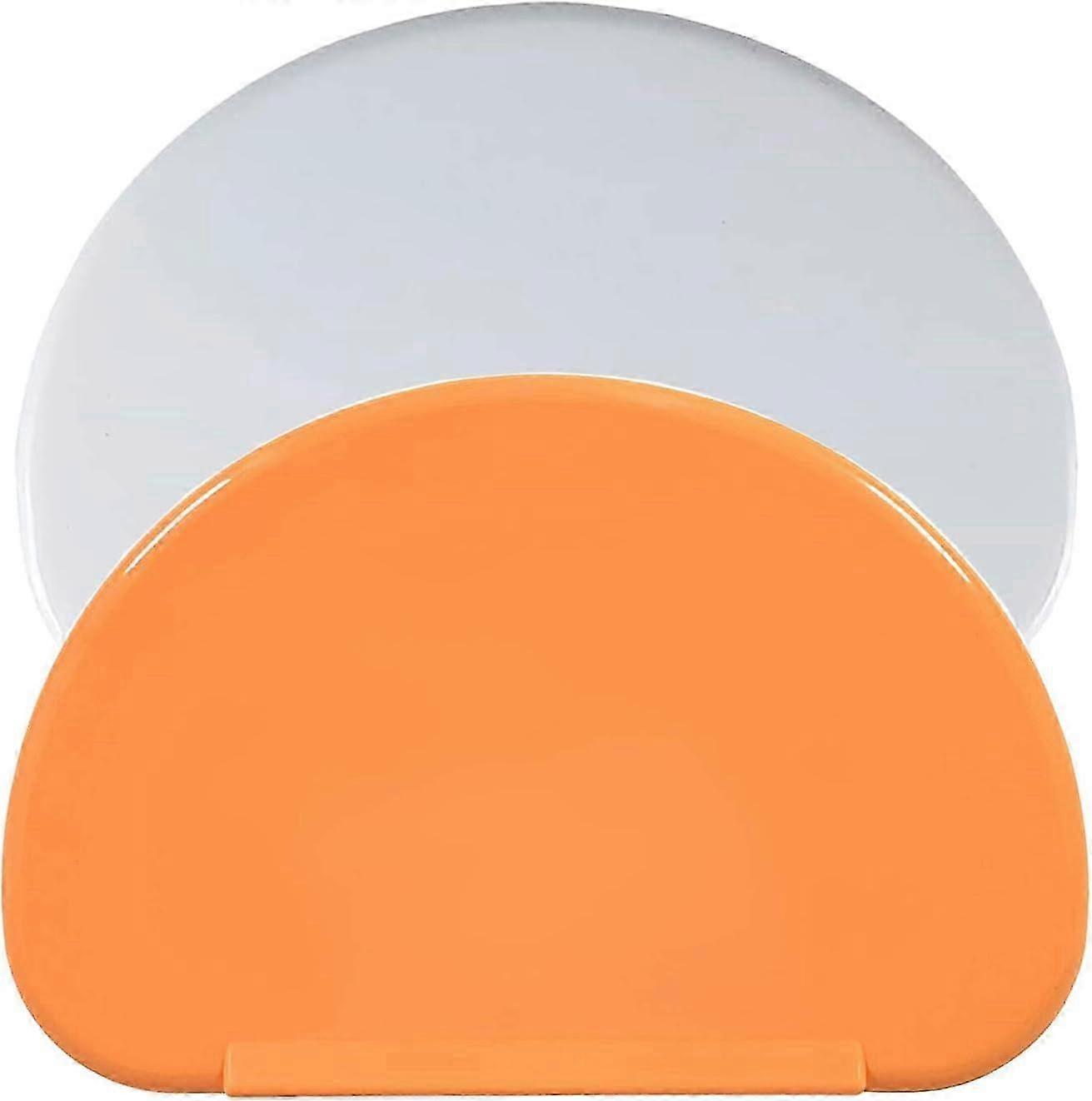 مكشطة عجين القرن والبلاستيك - مجموعة قطع عجين المطبخ المكونة من قطعتين للخبز والفطائر والجبن والشوكولاتة