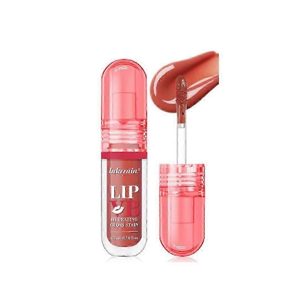Lakerain Vitamin B Glossy Lip Glaze Moisturizing Hydrating Lip Balm Lip Gloss Lipstick