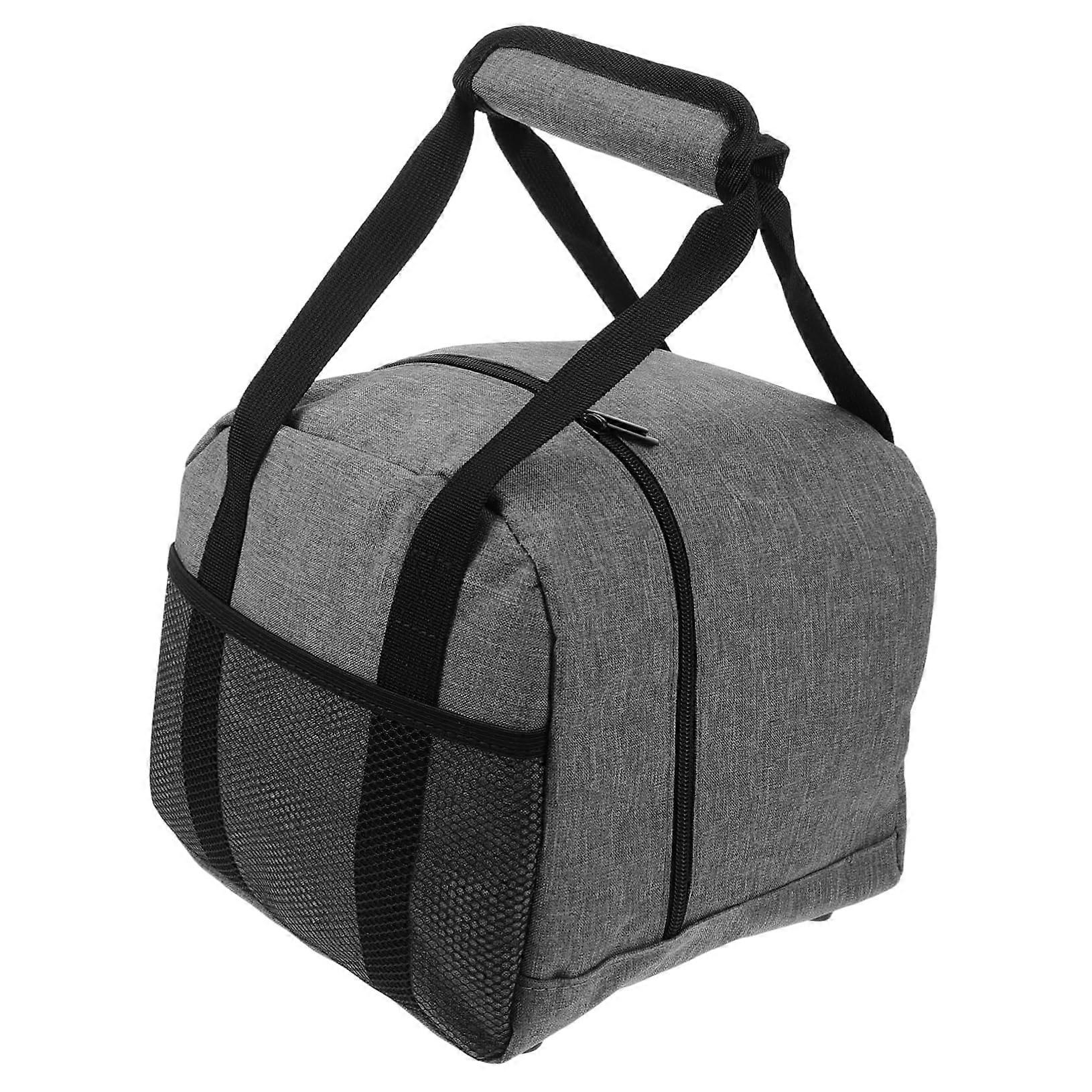 Bowling Ball Bag Holder Single Sports Storage Oxford Fabric Grey